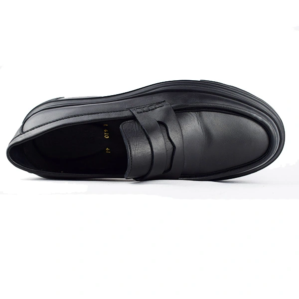 Chaussure pour homme 01-2 noir cuir .........   miniature